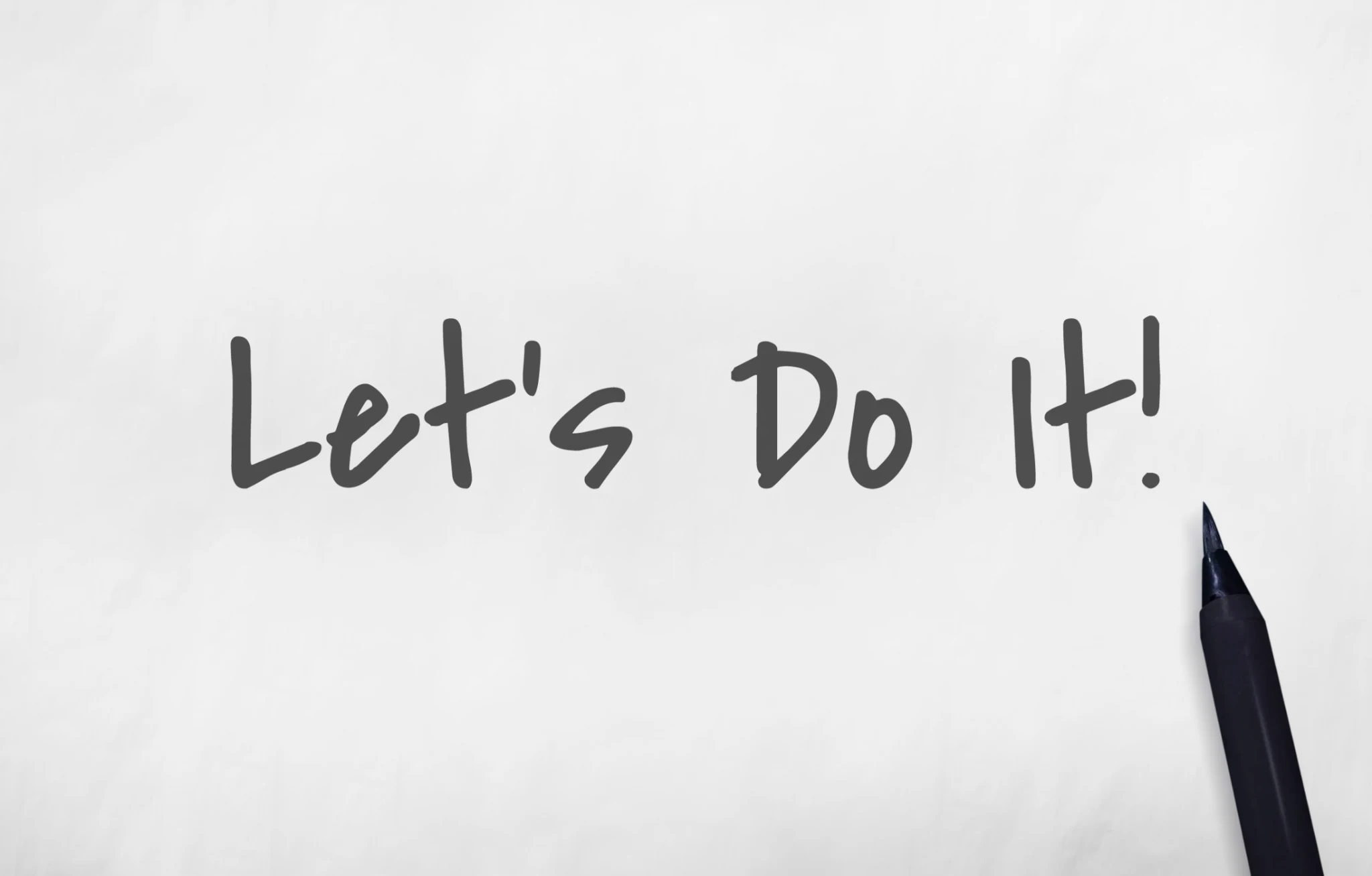 Let’s Do It!
