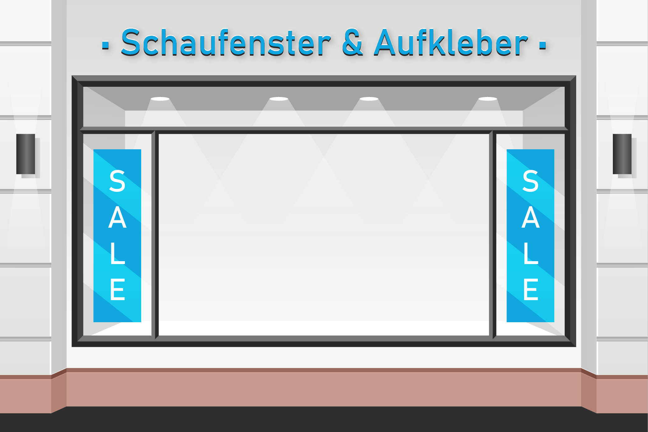Schaufensterbeschriftung